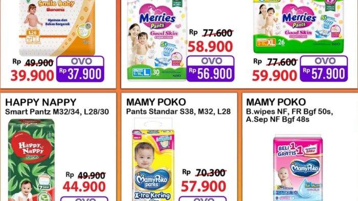 KATALOG Promo JSM Alfamart 3-4 Maret 2024 Kebutuhan Bayi DISKON: Pampers Happy Nappy Rp44 Ribuan