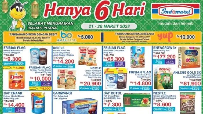 KATALOG Promo JSM Indomaret 24-26 Maret 2023, Kebutuhan Ramadhan Serba Diskon Heboh, Banyak Gratisan