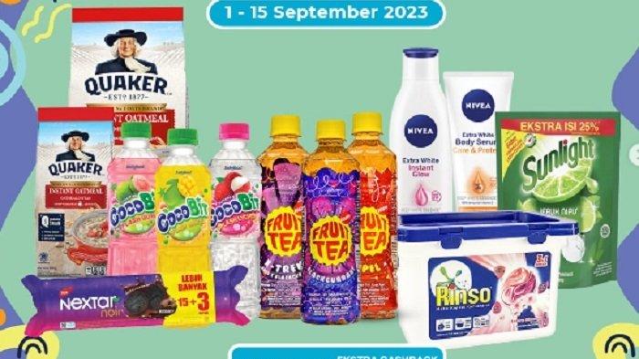 Promo JSM Indomaret Hari Ini 3 September 2023, Minyak Goreng Sania Rp 31.900, Tropical Rp 33.900
