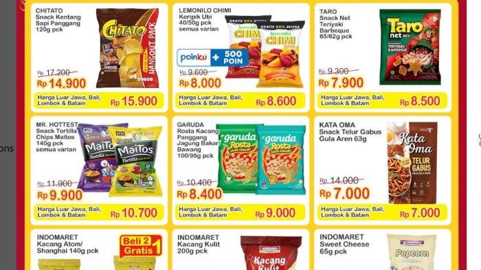 KATALOG Promo JSM Indomaret 3 Juni 2023, Camilan Awal Pekan Penuh DISKONAN, Chitato Rp14.900 Aja