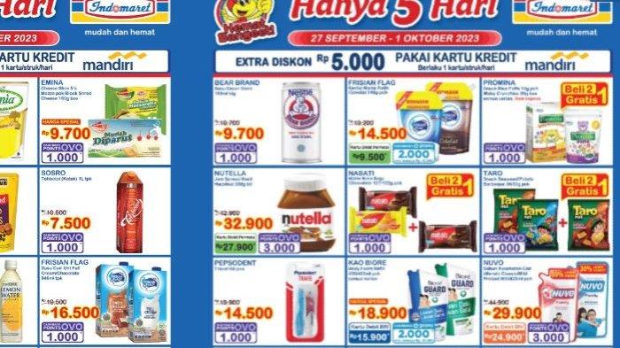 KATALOG Promo JSM Indomaret 30 September-1 Oktober 2023 Belanja Irit Pakai OVO, Tehbotol 1L Rp7.500
