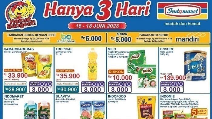 KATALOG Promo JSM Indomaret Hari Ini 18 Juni 2023 Belanja Murah Akhir Pekan, Buavita Rp7.000