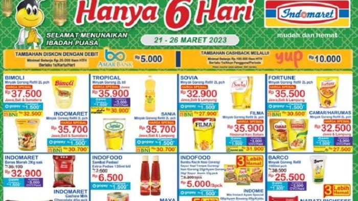 KATALOG Promo JSM Indomaret Terbaru 25-28 Maret 2023, Takjil Buka Puasa Hemat, Sariwangi Rp6.200