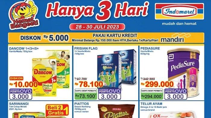 KATALOG Promo JSM Indomaret Terbaru 28-30 Juli 2023 Beras Telur Camilan Murah, Ada Tambahan Cashback