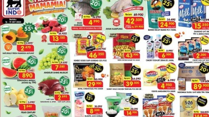 KATALOG Promo Superindo 18-20 Oktober 2023 Ayam Utuh Rp42.500 Kimbo Sosis Beli 1 Gratis 1