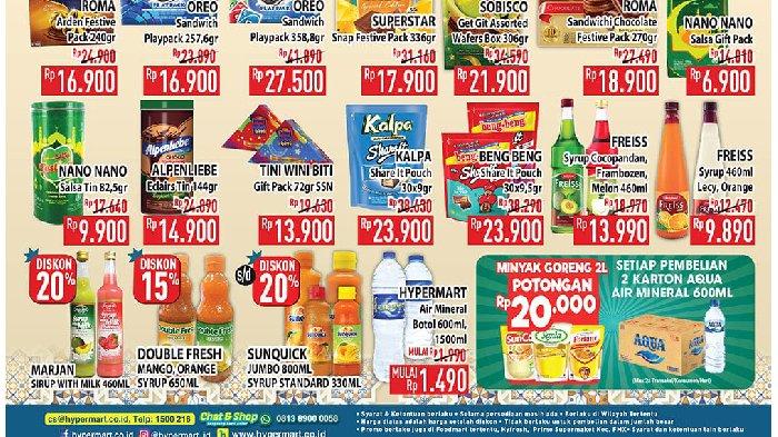 KATALOG Promo KJSM Hypermart Alfamart Besok hingga 4 April 2024: Minyak Goreng Potongan Rp20.000
