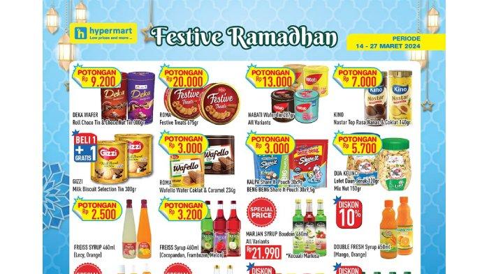 PROMO Hypermart Hari Ini 18-27 Maret 2024: Nabati Kaleng Potongan Rp13.000, Diskon Spesial Ramadhan