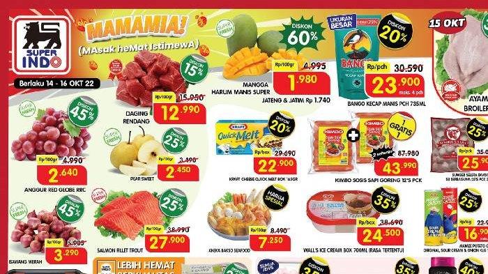 KATALOG Promo JSM Superindo 14-16 Oktober 2022: Buah Diskon 60 Persen, Sosis Kimbo Beli 1 Gratis 1
