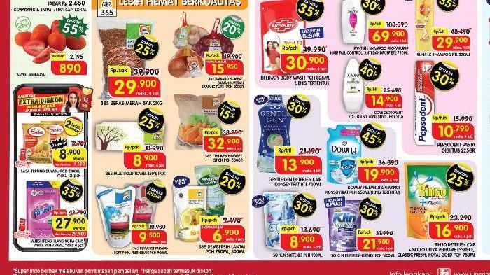 BERLANGSUNG, Promo Superindo 13 Oktober 2022 : Rinso Cair 750mL Murah Rp16.900, Beras Merah Diskon