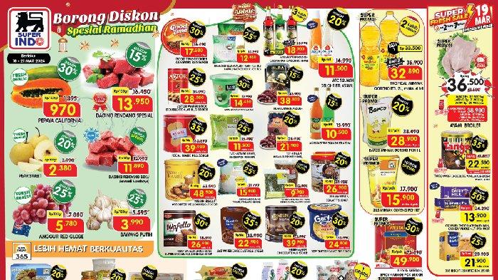 KATALOG Promo Superindo Hypermart Alfamart Terbaru Hari Ini 18-21 Maret 2024: Kurma Super Rp21.900
