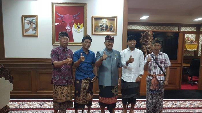 Serap Persoalan di Bawah, Ketua DPRD Badung Putu Parwata Terima PSHDI dan Yowana Banjar Kwanji