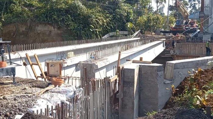 Progres Rampung Jembatan Marga-Apuan Di Atas 68 Persen