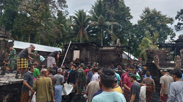 Total 15 Palinggih Terbakar, Berikut Kronologis Kebakaran Pura Puseh Bali Aga di Payangan