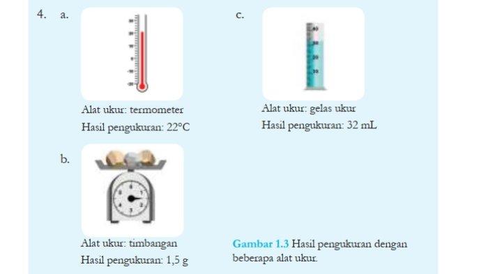 Kunci Jawaban IPA Kelas 7 Semester 1 Kurikulum Merdeka Halaman 33 jawaban 1