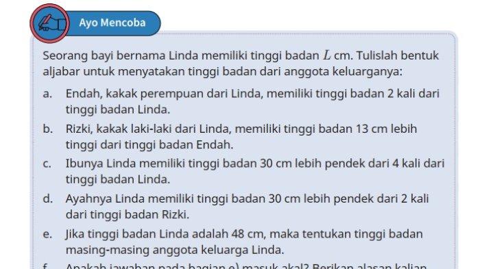 Jawaban Soal Matematika Kelas 7 Semester 2 Halaman 149 Kurikulum Merdeka, Ayo Mencoba