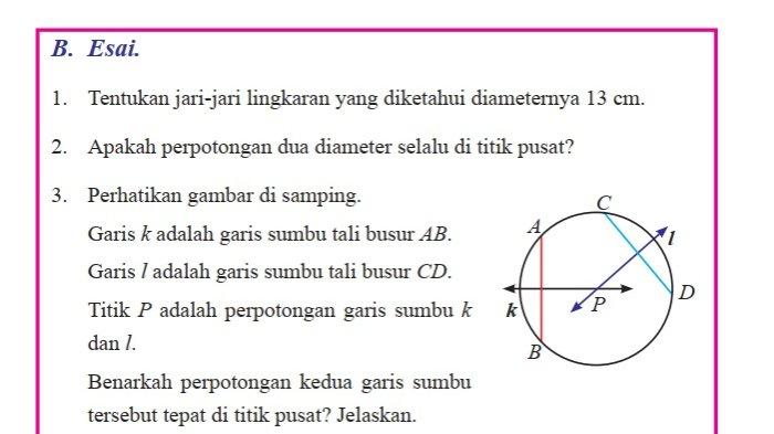 Kunci Jawaban Matematika Kelas 8 Semester 2 Halaman 69, Ayo Kita Berlatih 7.1: Soal Essai 9-12