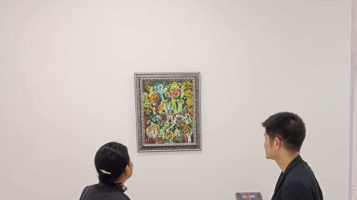 Lukisan Go Green Tapuparwa Dipamerkan di Event Internasional BGAAD - ISI Bali