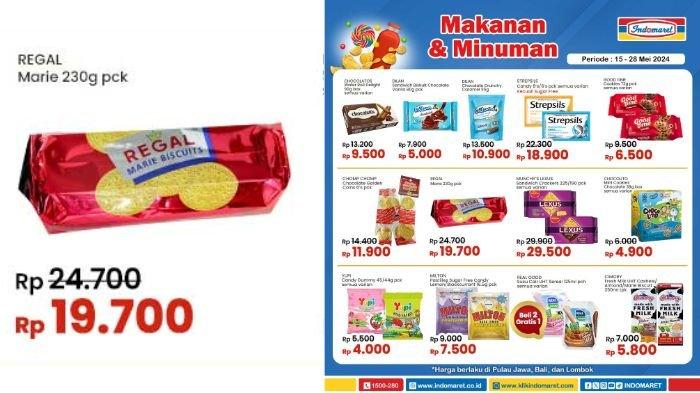 MURAH Meriah! Promo Diskon Regal Marie Cuma Rp19700, Katalog KJSM Irit Indomaret 23-28 Mei 2024