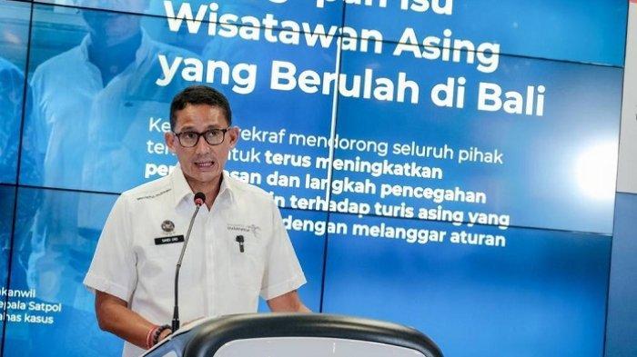 Tanggapan Menparekraf Soal Banyak Wisatawan Mancanegara Berulah di Bali