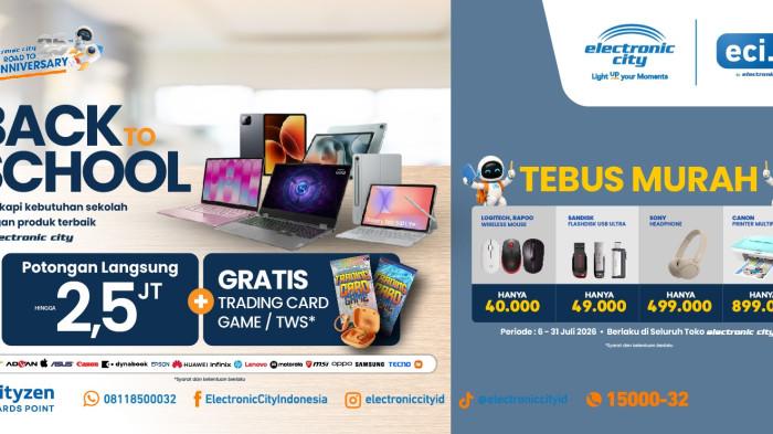 Menuju perjalanan ke-25 tahun di Indonesia, PT Electronic City Indonesia, Tbk menghadirkan tema spesial 