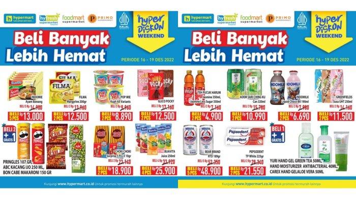 BARU! Promo JSM Hypermart 16-19 Desember 2022, Minyak Goreng Fortune Rp 32.450, V-Soy Rp 22.950