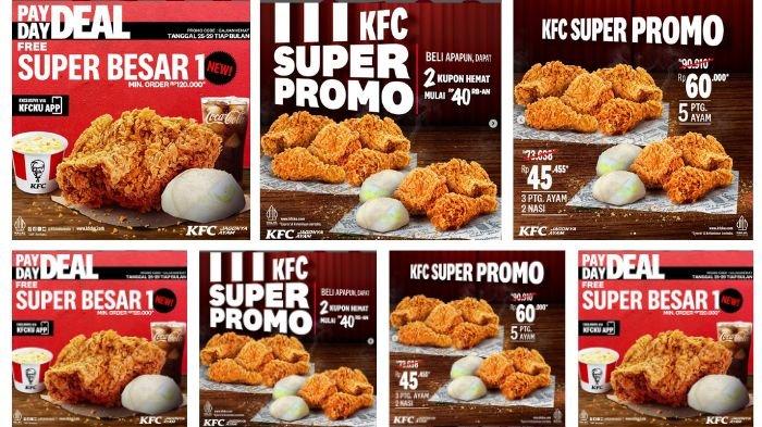 KFC Promo di Akhir April 2024, GRATIS Super Besar 1 New setiap Transaksi Minimal 120RB