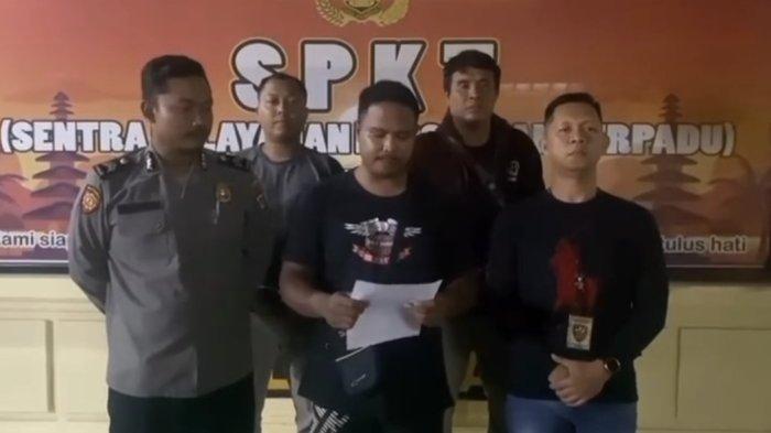 UPDATE! Pelaku Pemukulan Pengendara Motor di Traffic Light Kerobokan Minta Maaf