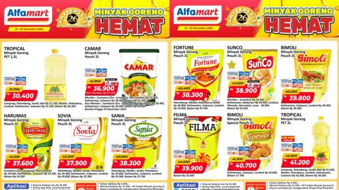 PROMO ALFAMART - Katalog Promo Minyak Goreng Hemat Alfamart Berlaku 21-25 November 2025