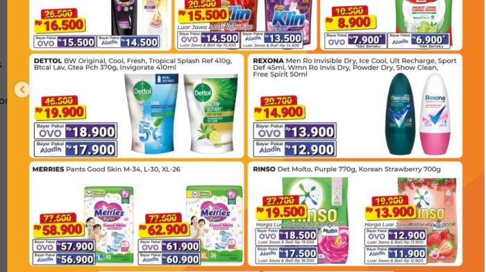 PROMO Alfamart 25-26 Mei 2023, Rexona Rp14.900 Merries Pampers Rp58 Ribuan, Pakai OVO Harga Spesial