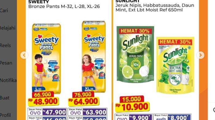 PROMO Alfamart Hari Ini 23 Agustus 2023: Extra Diskon OVO, Sunlight Rp10.900 Pampers Rp64 Ribuan