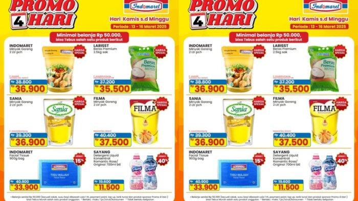 PROMO KJSM Indomaret Bulan Ramadan 13-16 Maret: Beras, Minyak Goreng dan Aneka Minuman Diskon