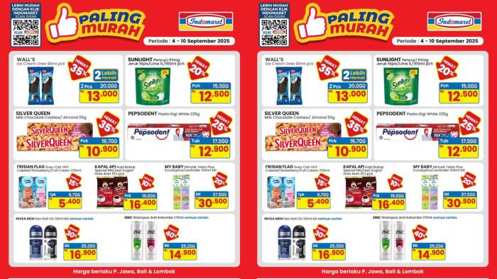 PROMO INDOMARET - Katalog Promo Paling Murah Indonesia Periode 4-10 September 2025