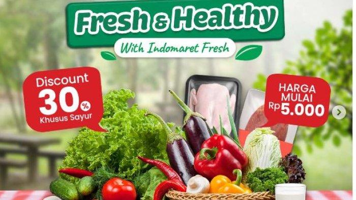 PROMO Indomaret 18-19 Oktober 2023 Dapur Hemat Sepekan, Sayur Disc 30 Persen, Bimoli 5L Rp89 Ribu
