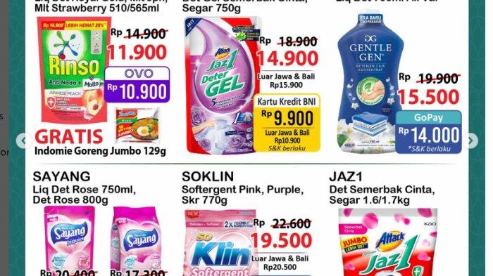 PROMO JSM Alfamart Besok 1 Juli 2023 Kebutuhan Mandi Penuh Diskon GOPAY, Jaz1 Jumbo Cuma Rp27.900