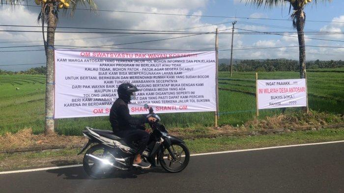 Warga Pertanyakan Proyek Tol Gilimanuk-Mengwi, Jika Tidak Berlanjut Mereka Minta Patok Dicabut