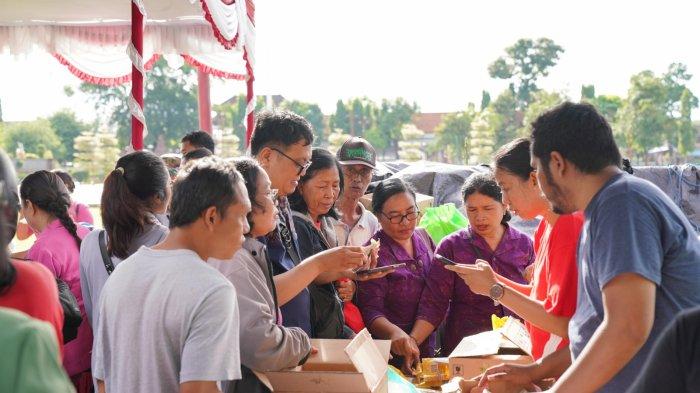 Idul Fitri, Pemkab Gianyar Gelar Gerakan Pangan Murah, Beras 5 Kg Seharga Rp 52 Ribu