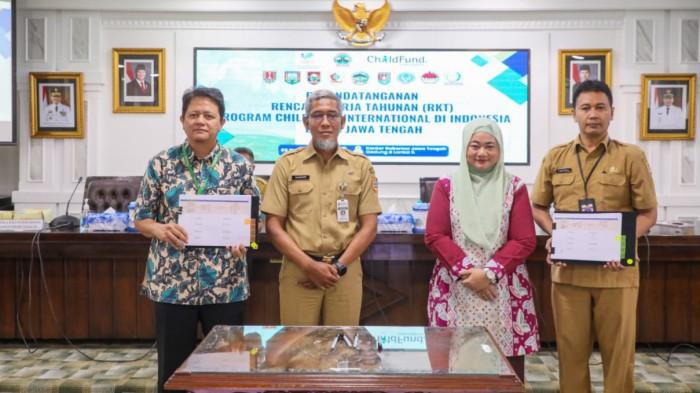 Pemprov Jateng Jalin Kerja Sama dengan ChildFund Garap Berbagai Program Tentang Anak