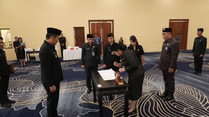 Enam Jabatan Eselon IIB Pemkab Jembrana Dikocok, Dua Staf Ahli Jadi Asisten Sekda