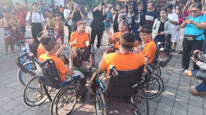 Pongpongan, Permainan Tradisional yang Diciptakan Taro dan Sanggar Kukuruyuk untuk Anak Disabilitas