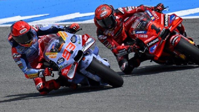 Hasil MotoGP Spanyol 2024: Duel Sengit Murid Rossi vs Marc Marquez, Francesco Bagnaina Juara