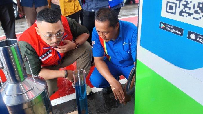 Disperindag Bali, UPTD Metrologi Legal Badung dan Pertamina Sidak SPBU Bandara Ngurah Rai