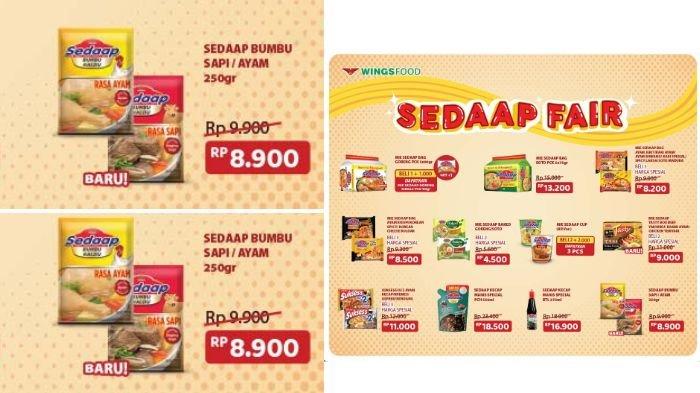Pomo KJSM Besok! Diskon Murah Sedap Bumbu Sapi/Ayam Rp8900, Katalog Indomaret Alfamart 24-31Mei 2024