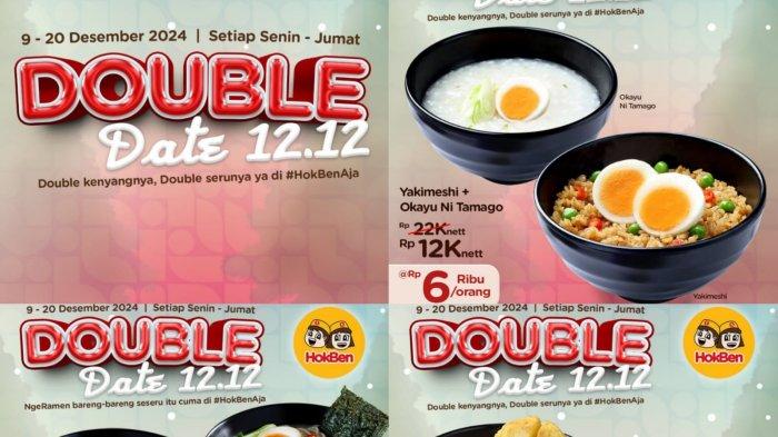Promo Akhir Tahun HokBen 10-20 Desember 2024, Beli 2 Tokyo Bowl Diskon Rp 12 Ribu