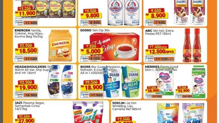 Katalog Promo JSM Alfamart 19 Maret 2023, Energen Isi 10 Rp18.500 Sosro Rp5.000, Gopay Harga Khusus