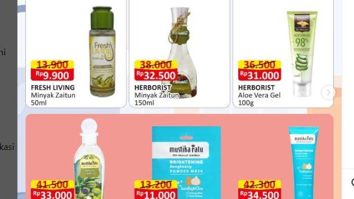 Promo Alfamart Besok 14 September 2023, Produk Perawatan IRIT, Herborist Minyak Zaitun Rp32.500