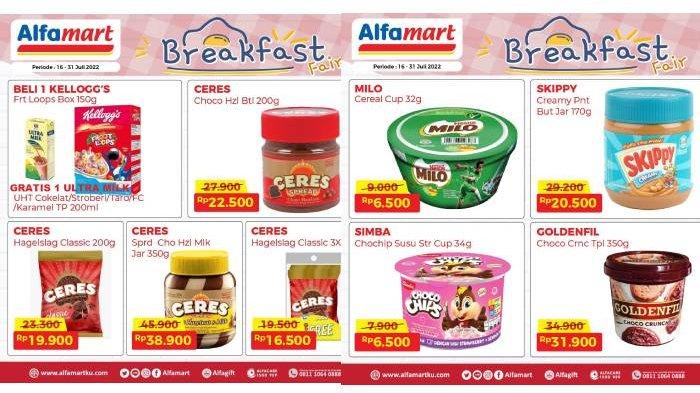 DISKON GAJIAN! Promo Alfamart Senin 25 Juli 2022: MILO Cereal Rp6.500, Cerez Classic Mulai Rp16.500