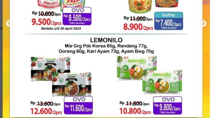 PROMO Alfamart 1-2 Mei 2023, Belanja HEMAT Awal Pekan, Dancow 780gr Rp87.300 Lemonilo Rp10.800/2pcs