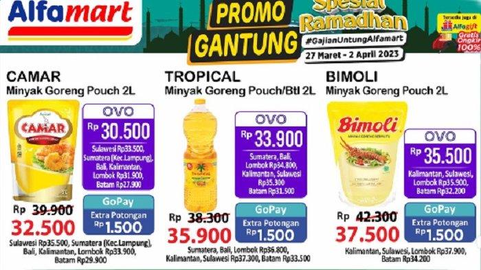 PROMO JSM Alfamart 31 Maret-2 April 2023, Minyak Goreng HARGA AMAN! Mi Instan Ada Harga Khusus