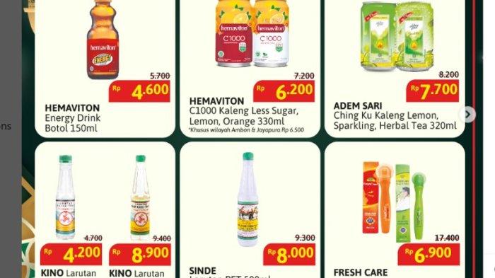 Promo Alfamidi 6 Maret 2023, Tetap Fit Jelang Ramadhan, Hemaviton Drink Rp4.600, Fresh Care Rp6.900