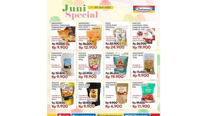 EDISI SPESIAL PROMO Indomaret Bulan Juni: MAMI Ceker Ayam Rp24.900, Emping Udang Rp11.900